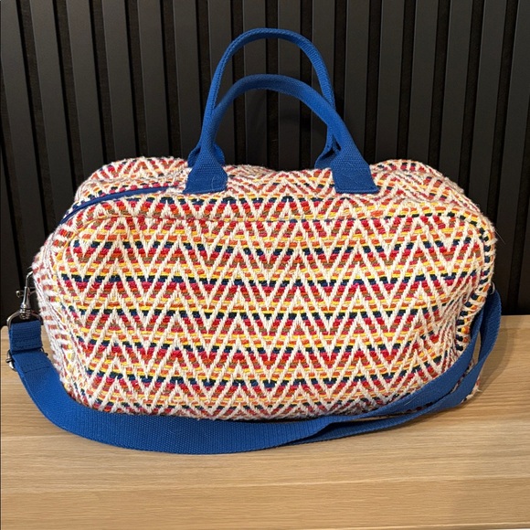 Limited Edition Retro Colored Chevron Weekender by Lucy & Yak - Picture 2 of 9